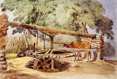 Turkish Water Wheel, Heliopolis tekijältä Lady Louisa Tennyson