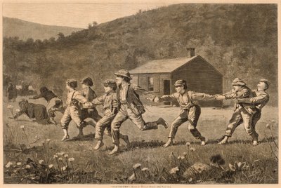 Snap-the-Whip tekijältä Lagarde after Winslow Homer