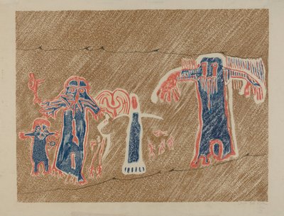Petroglyph - Ihmishahmot tekijältä Lala Eve Rivol