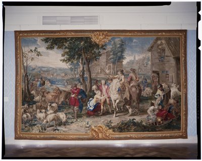 Ryöstö, Art of War kuvakudossarjasta, 1708-12 (kudottu 1712-18) (kuvakudos) tekijältä Lambert de Hondt