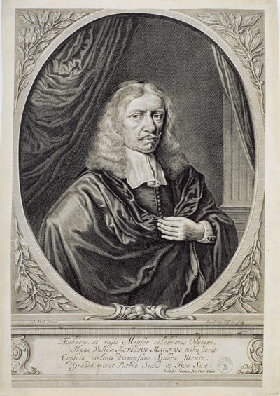 Johannes Hevelius (1611-87) 1668 tekijältä Lambert de Visscher