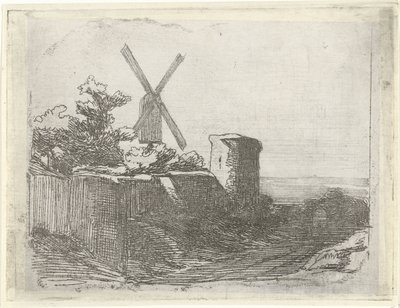 Raunio myllyllä tekijältä Lambertus  Hardenberg