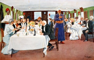 "Illallisen jälkeinen puhe", 1908. tekijältä Lance Thackeray