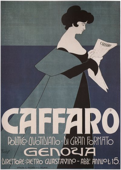 Caffaro Genovan sanomalehti, 1901 tekijältä Laskowski