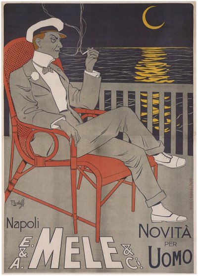 E. & A. Mele Ci., Napoli. Uusi mies, 1900 tekijältä Laskowski
