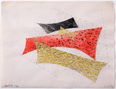 Abstrakti koostumus tekijältä Laszlo Moholy-Nagy