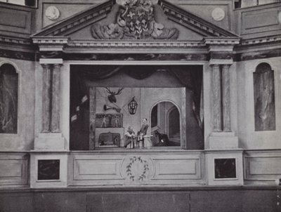 Marionette Theatre, Eton (m/w kuva) tekijältä Laszlo Moholy Nagy