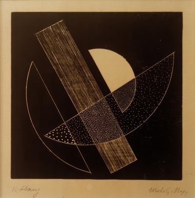 Ohne Titel (Konstruktivistische Kompposition) tekijältä Laszlo Moholy Nagy