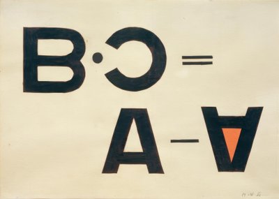 Ohne Titel (Typo Collage) tekijältä Laszlo Moholy Nagy
