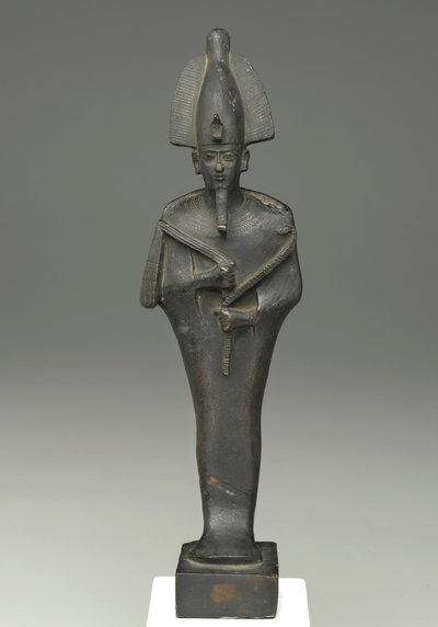 Osiriksen muumiomainen hahmo, 664-332 eKr. (pronssi) tekijältä Late Period Egyptian