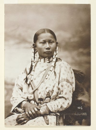 Spotted Fawn, Cheyennen morsian, 1879. tekijältä Laton Alton Huffman