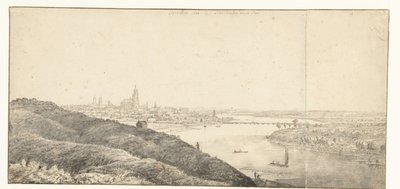 Näkymä Arnhemiin tekijältä Laurens Vincentsz. van der Vinne