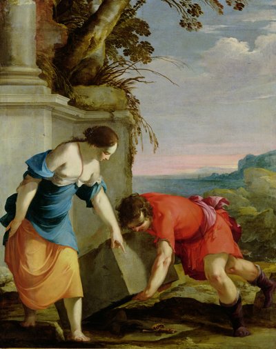 Theseus Finding his Father