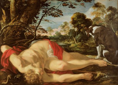 Kuollut Adonis, n. 1624-28 tekijältä Laurent de la Hyre