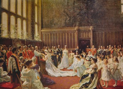 Kuningas Yrjö V:n häät, 1894, c1915 tekijältä Laurits Regner Tuxen