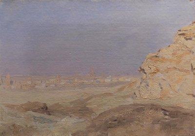 Näkymä Kairosta tekijältä Laurits Regner Tuxen