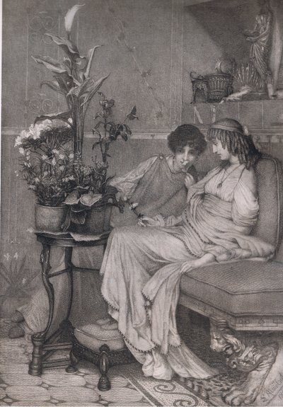 Luottamuksella, Bibbys Annual tekijältä Lawrence (after) Alma Tadema