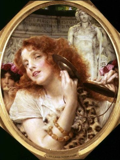 Bacchante tekijältä Lawrence Alma Tadema