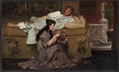 Glaucus ja Nydia tekijältä Lawrence Alma Tadema