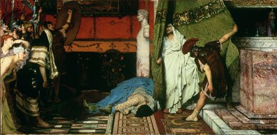 Rooman keisari, 41 jKr - Claudius tekijältä Lawrence Alma Tadema