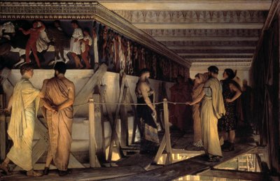 Pheidias ja Parthenonin friisi tekijältä Lawrence Alma Tadema
