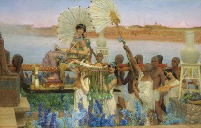 Mooseksen löytäminen tekijältä Lawrence Alma Tadema
