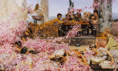 Heliogabaluksen ruusut tekijältä Lawrence Alma Tadema