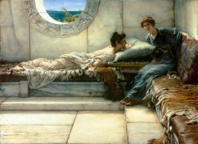 Salaisuus tekijältä Lawrence Alma Tadema