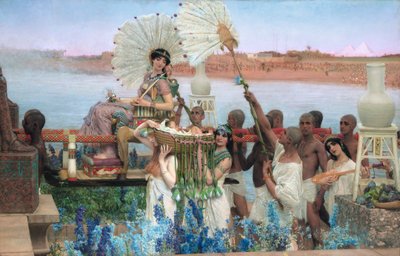 Mooseksen löytäminen tekijältä Lawrence Alma Tadema
