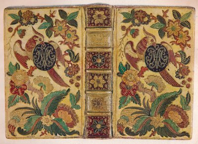 "Le Monnierin allekirjoittama mosaiikkisidos, jossa on Maria Josepha of Saxony monogrammi", c1750 19 tekijältä Le Monnier