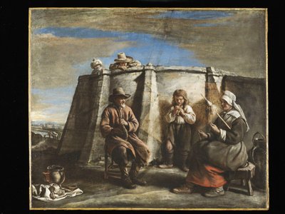 Le Nain - Flageolet-soitin, 1640-luku tekijältä Le Nain Brothers