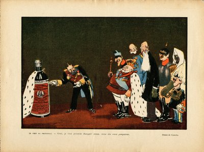Kuva Leal de Camarasta (1877-1948) Le Riressä, 25.12.09 - Belgia, Eurooppa, Portugali, Itävalta, alkoholin alkoholismi, pöytäkirja - William II, Leopold II, Edward VII, Alfonso XIII, Francois-Joseph 1er d 