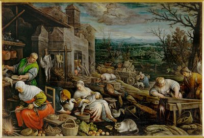 Marraskuu (maalaus kankaalle) tekijältä Leandro da Ponte Bassano