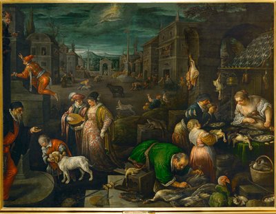 Helmikuu (maalaus kankaalle) tekijältä Leandro da Ponte Bassano