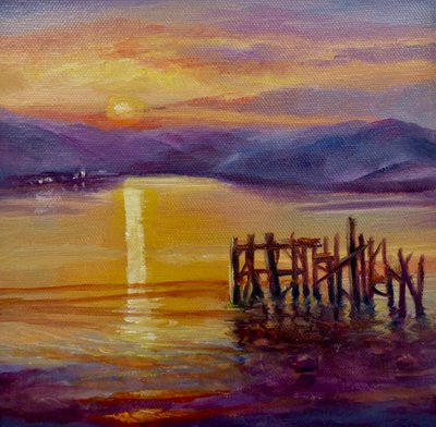 Old Jetty, Isle of Bute, 2019 tekijältä Lee Campbell