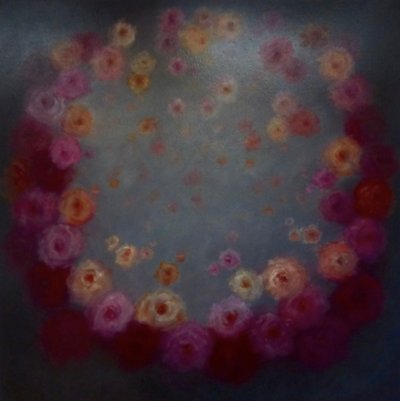 Tribute to Rose, 2024 (öljy kankaalle) tekijältä Lee Campbell
