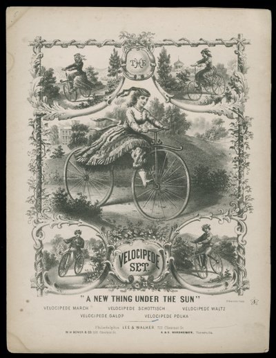 The Velocipede Set, n. 1770-1959 (painettu) tekijältä Lee & Walker