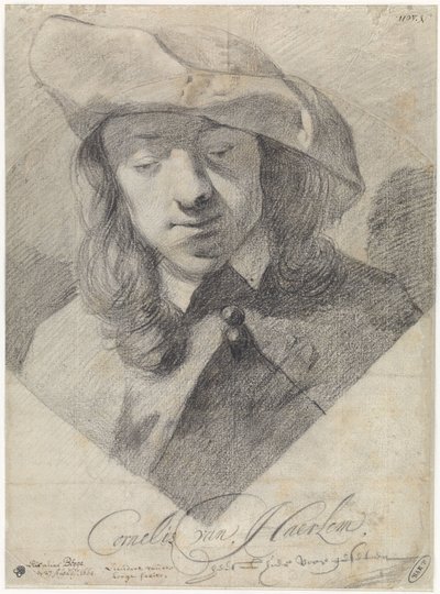 Cornelis Corneliszin muotokuva. tekijältä Leendert van der Cooghen
