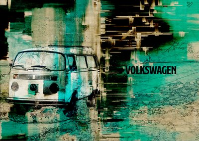 Tiivistelmä teoksesta Road Trip tekijältä Lembayung senja studio [Vintage Poster]