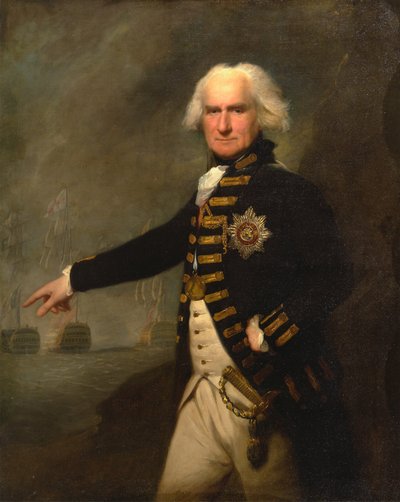 Amiraali Lord Bridport tekijältä Lemuel Francis Abbott