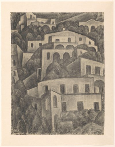 Näkymä Positanoon tekijältä Leo Gestel