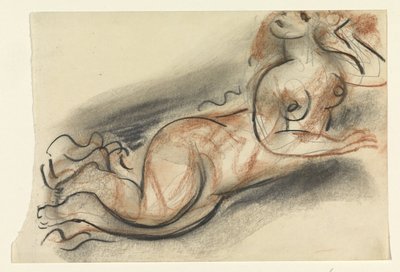 Makaava alaston nainen tekijältä Leo Gestel