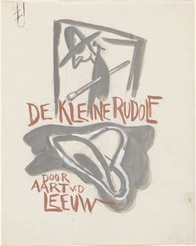 Suunnittelu sidokseen: Aart van der Leeuw, Pikku Rudolf, 1930 tekijältä Leo Gestel