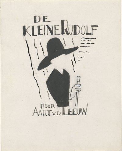Suunnittelu sidokseen: Aart van der Leeuw, Pikku Rudolf, 1930 tekijältä Leo Gestel