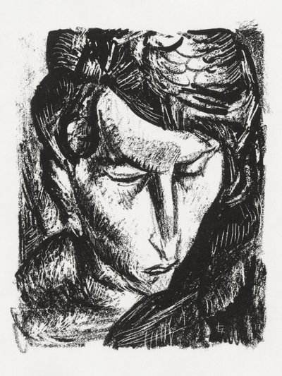 Tuntemattoman naisen muotokuva (n. 1891–1941) tekijältä Leo Gestel
