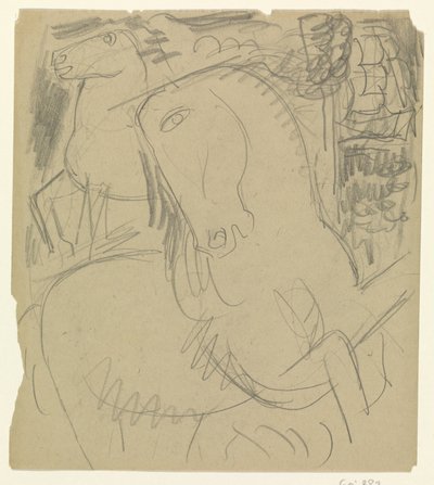 Kaksi hevosta tekijältä Leo Gestel