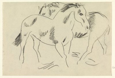 Kaksi hevosta tekijältä Leo Gestel
