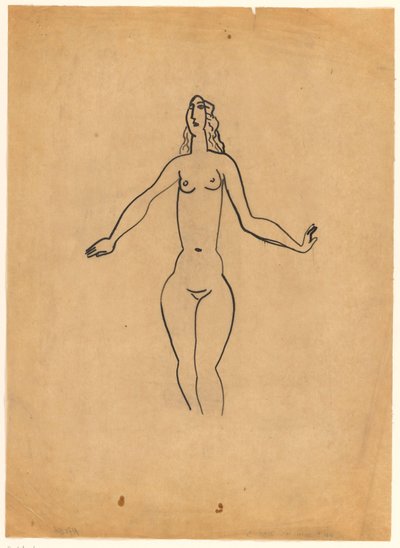 Weiblicher Akt tekijältä Leo Gestel