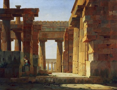 Poseidonin temppeli Paestumissa tekijältä Leo von Klenze