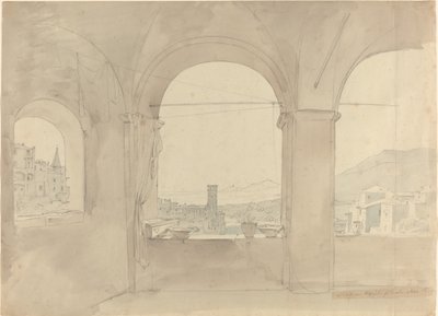 Panoraama Tivolista Loggiasta tekijältä Leo von Klenze